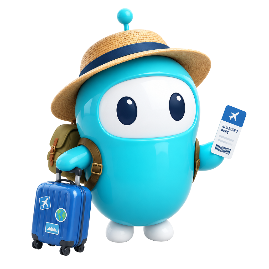 Travel and fare watching, an AMMA mascot employee